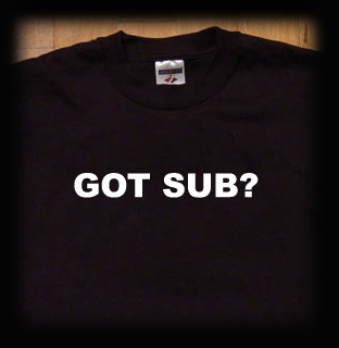 got sub t shirt